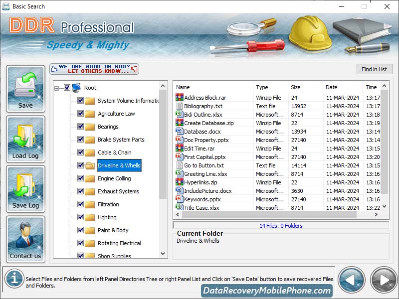 Windows Partition Recovery Software screen shot